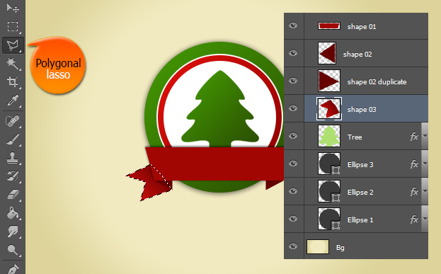 how-to-create-a-merry-christmas-lable-in-photoshop