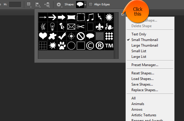 how-to-get-and-add-photoshop-custom-shapes-inside-photoshop